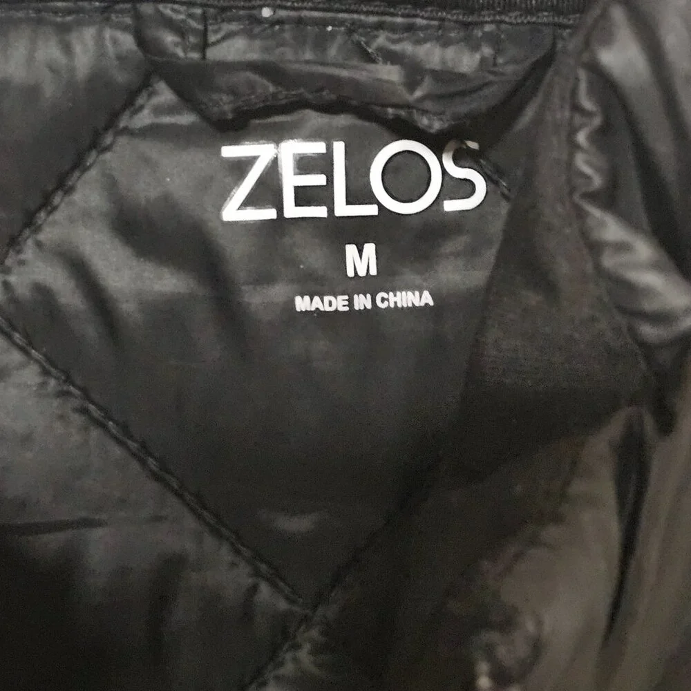 Zelos Black Puffer‎ Vest Med